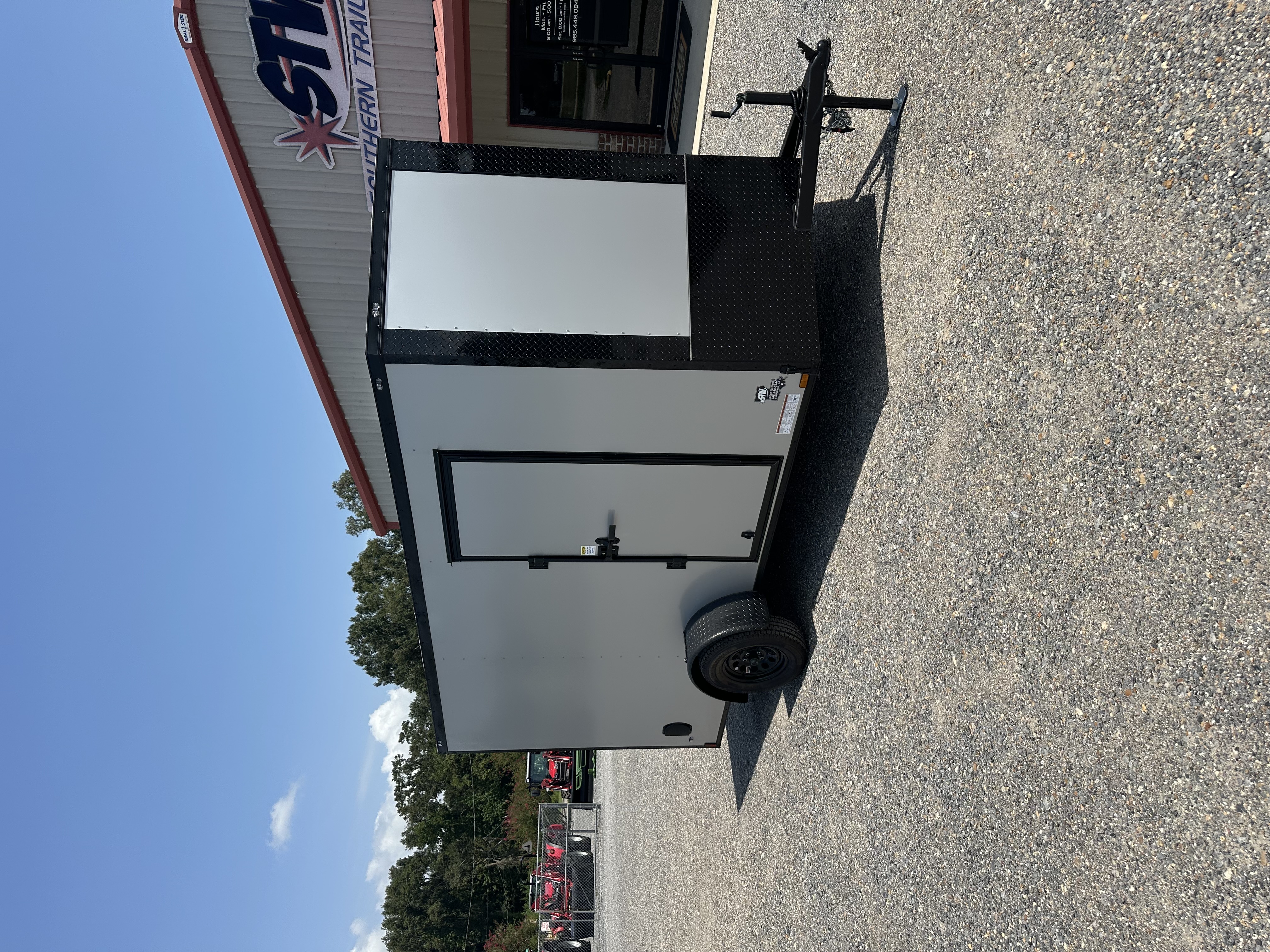 2026 Anvil Cargo Trailers ANV 6 x 12 Silver Carhauler Trail