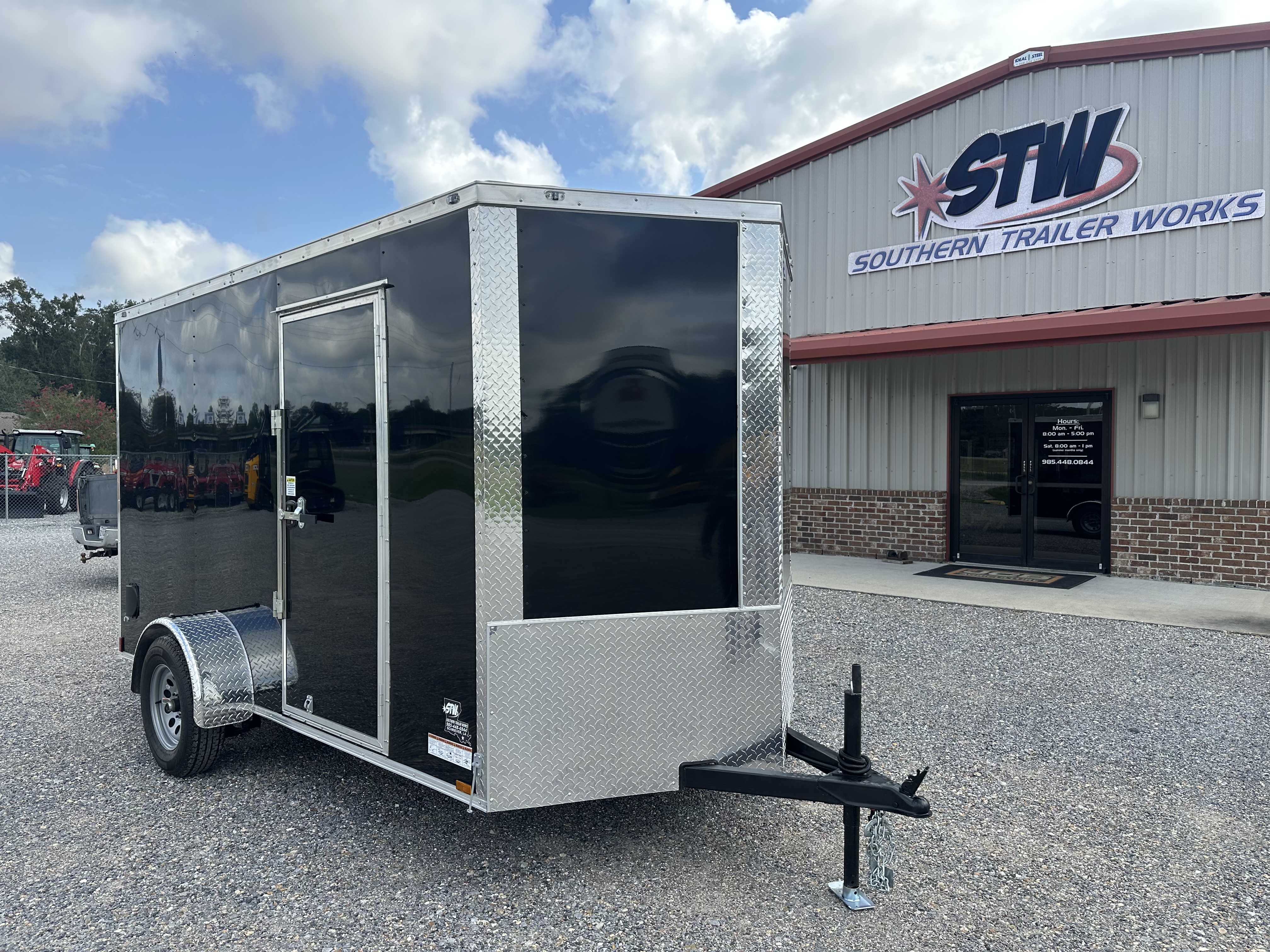 2027 Anvil Cargo Trailers ANV 6 x 12 Black Cargo Trailer