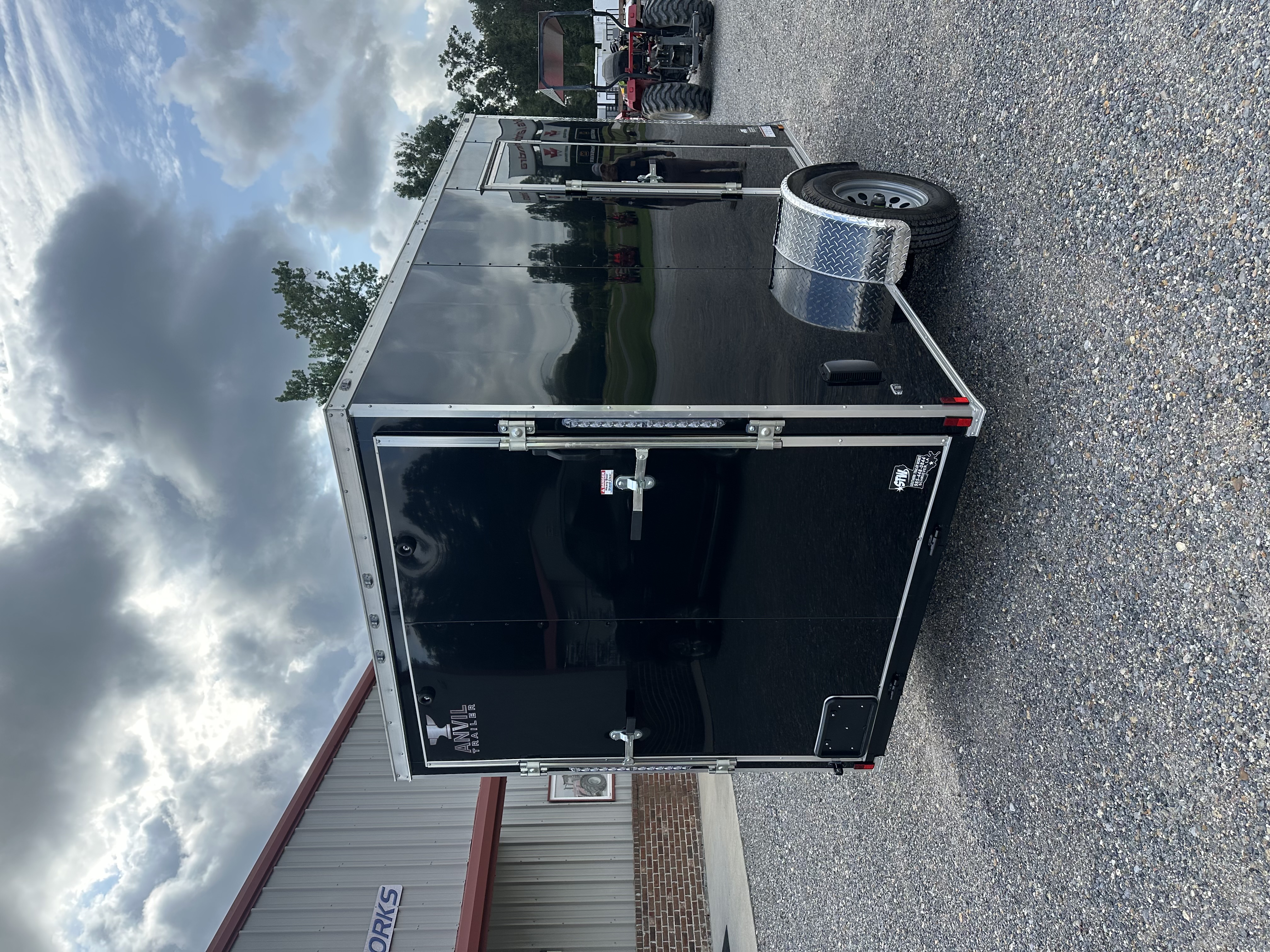 2027 Anvil Cargo Trailers ANV 6 x 12 Black Cargo Trailer