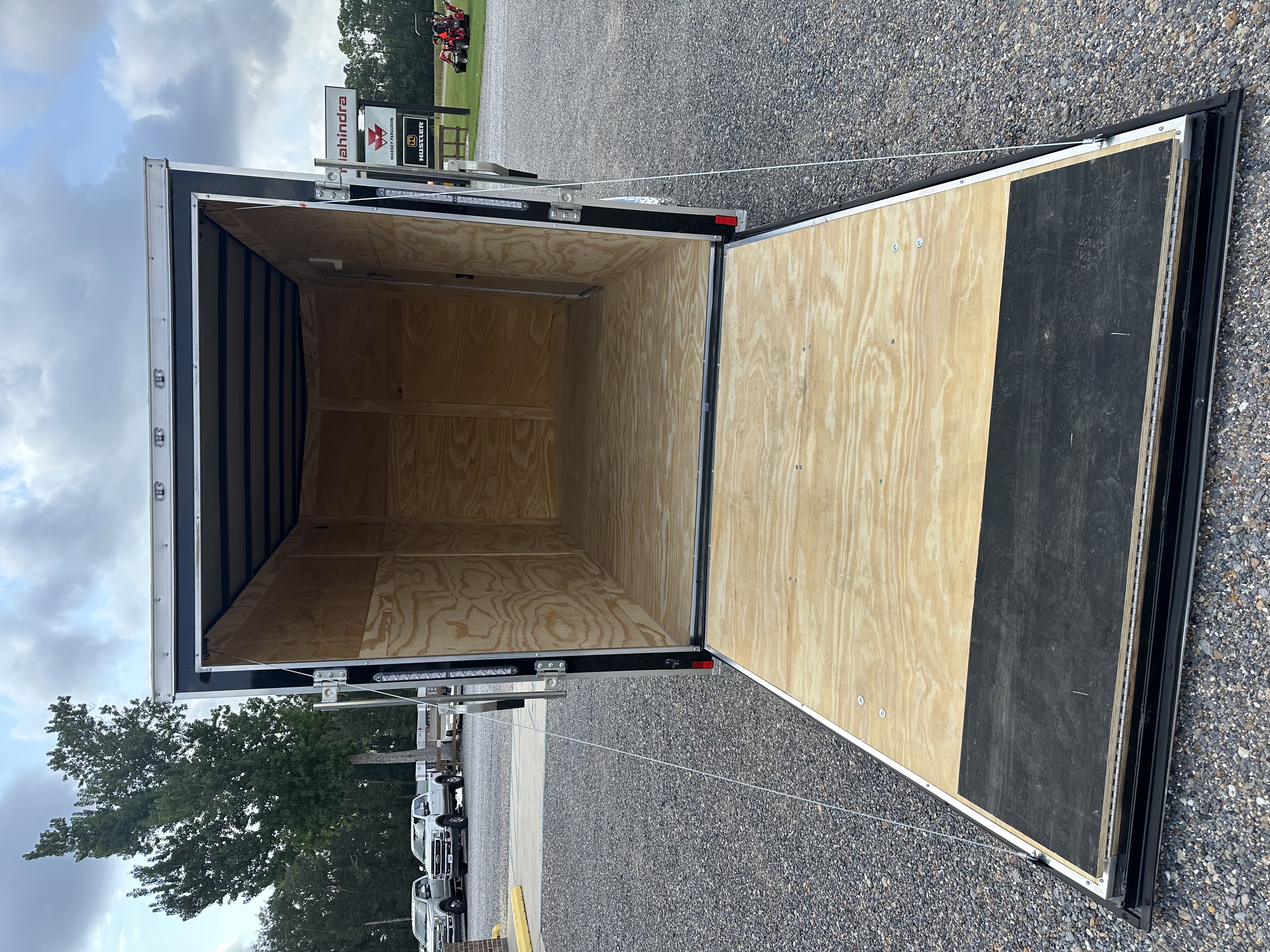 2027 Anvil Cargo Trailers ANV 6 x 12 Black Cargo Trailer