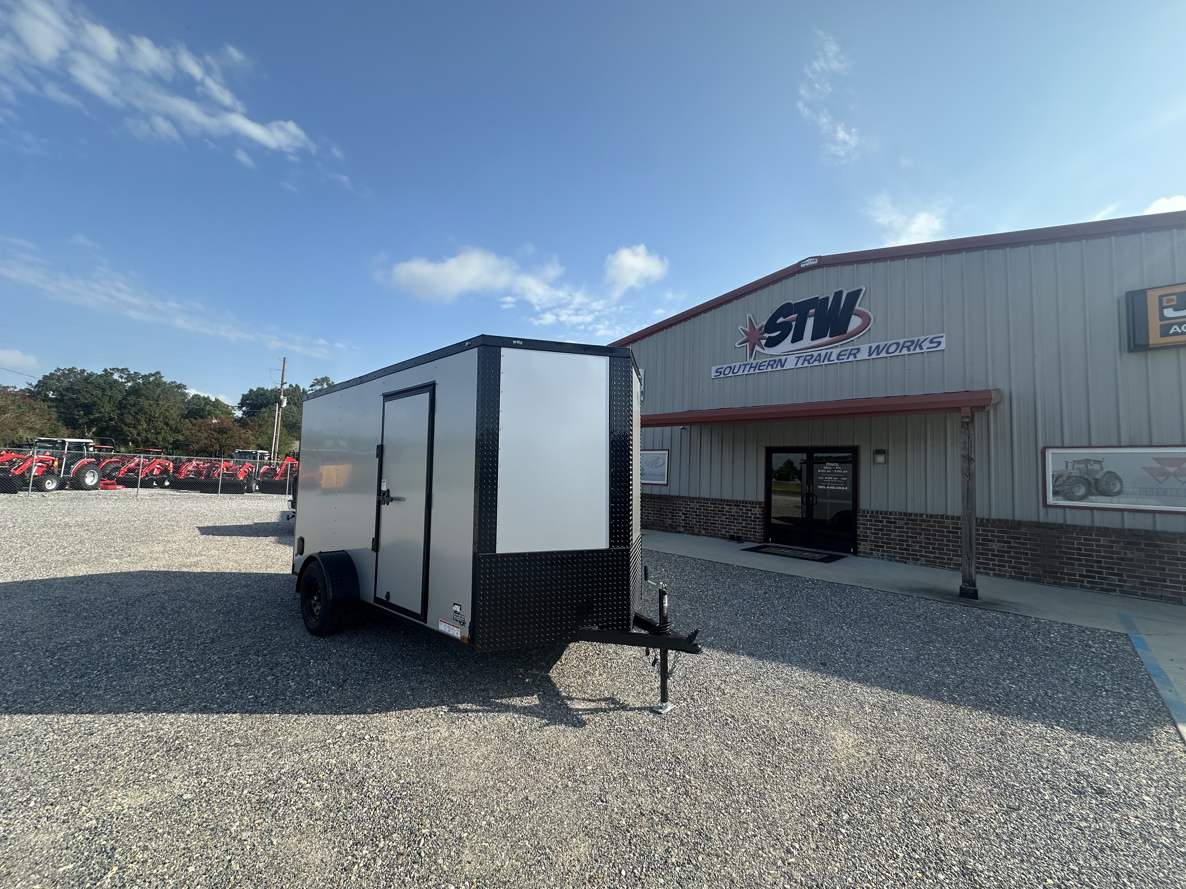 2027 Anvil Cargo Trailers ANV 6 x 12 Silver Cargo Trailer