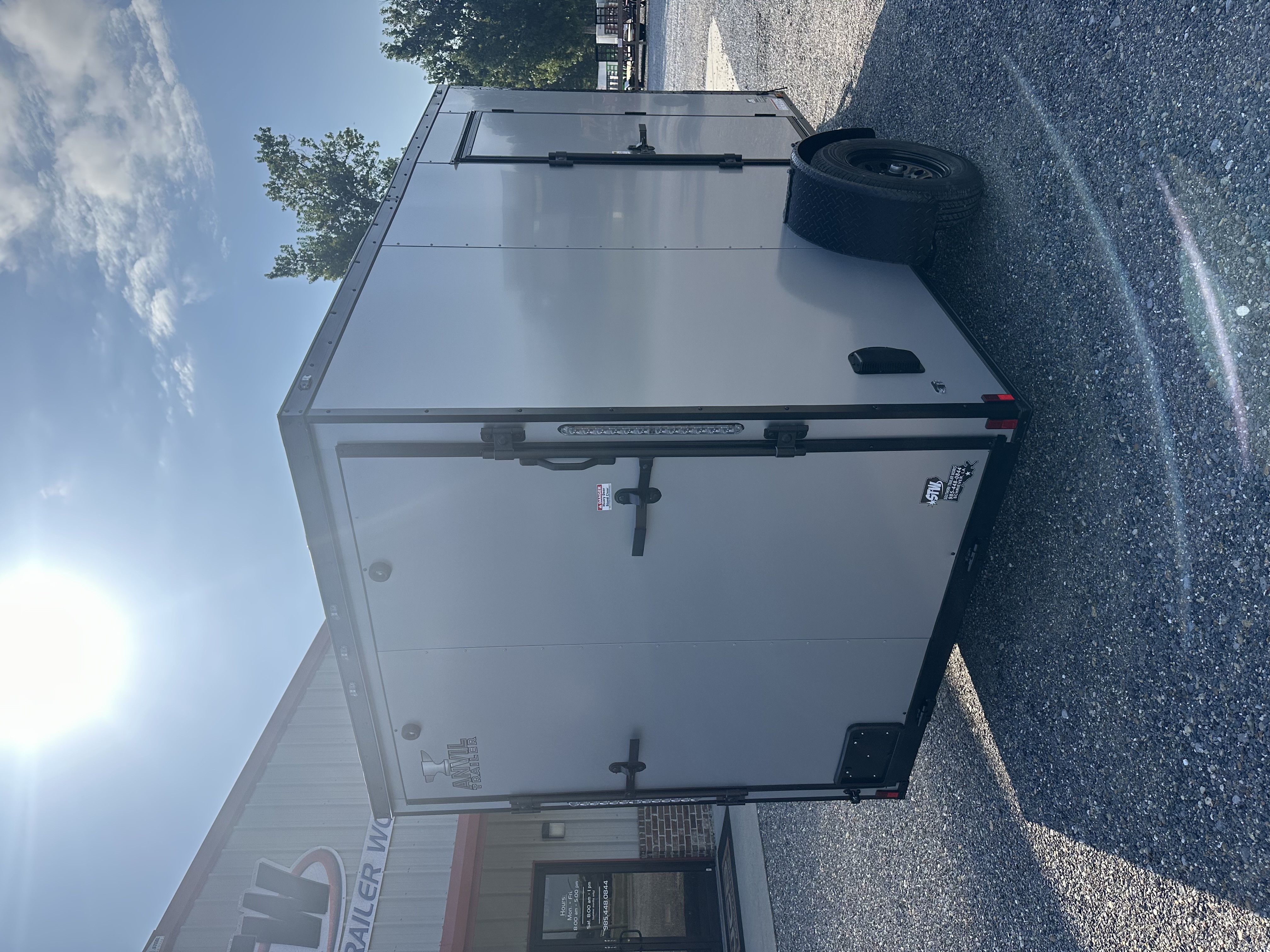2027 Anvil Cargo Trailers ANV 6 x 12 Silver Cargo Trailer
