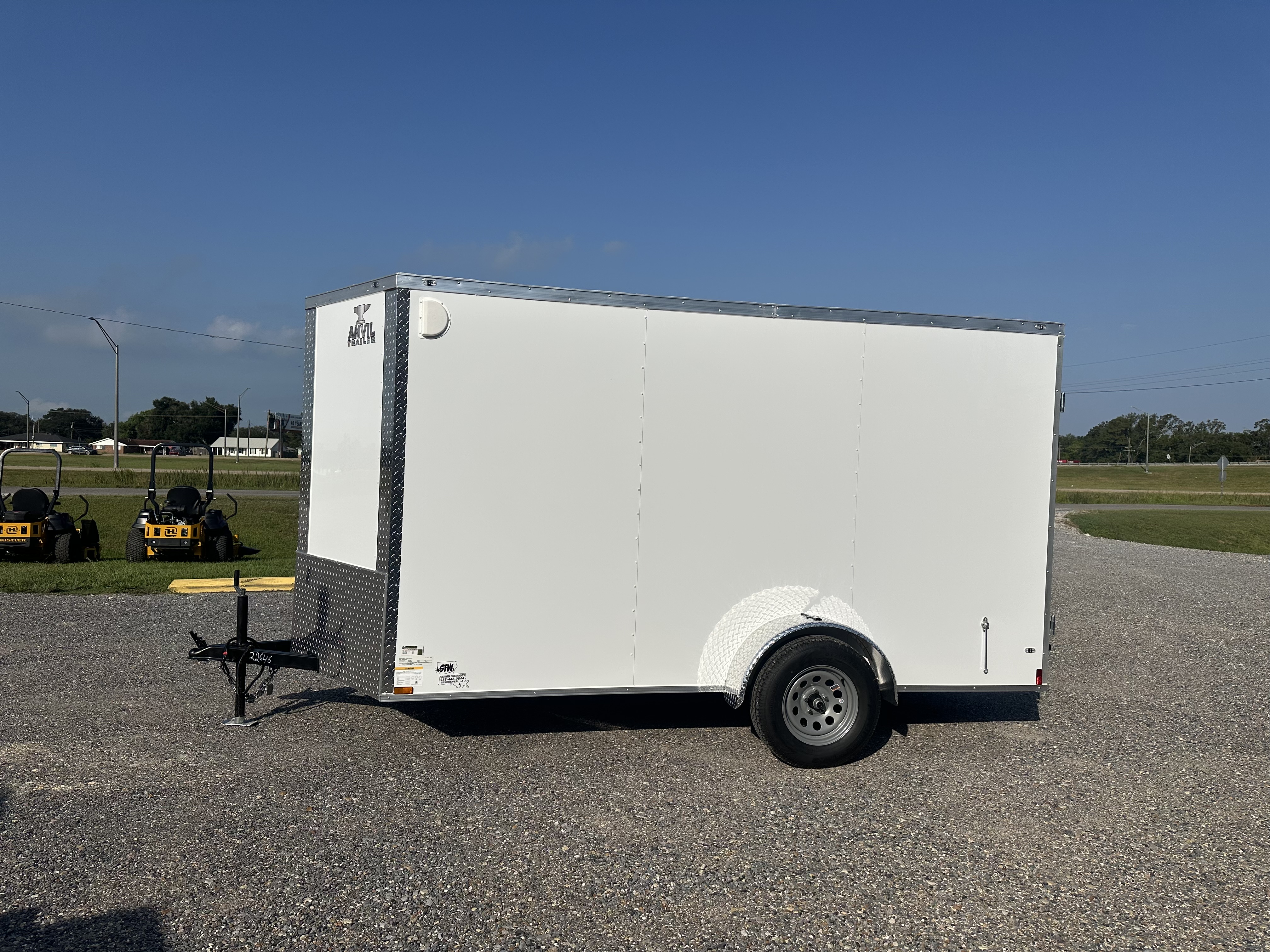 2027 Anvil Cargo Trailers ANV 6 x 12 White Core Alu Cargo Trailer