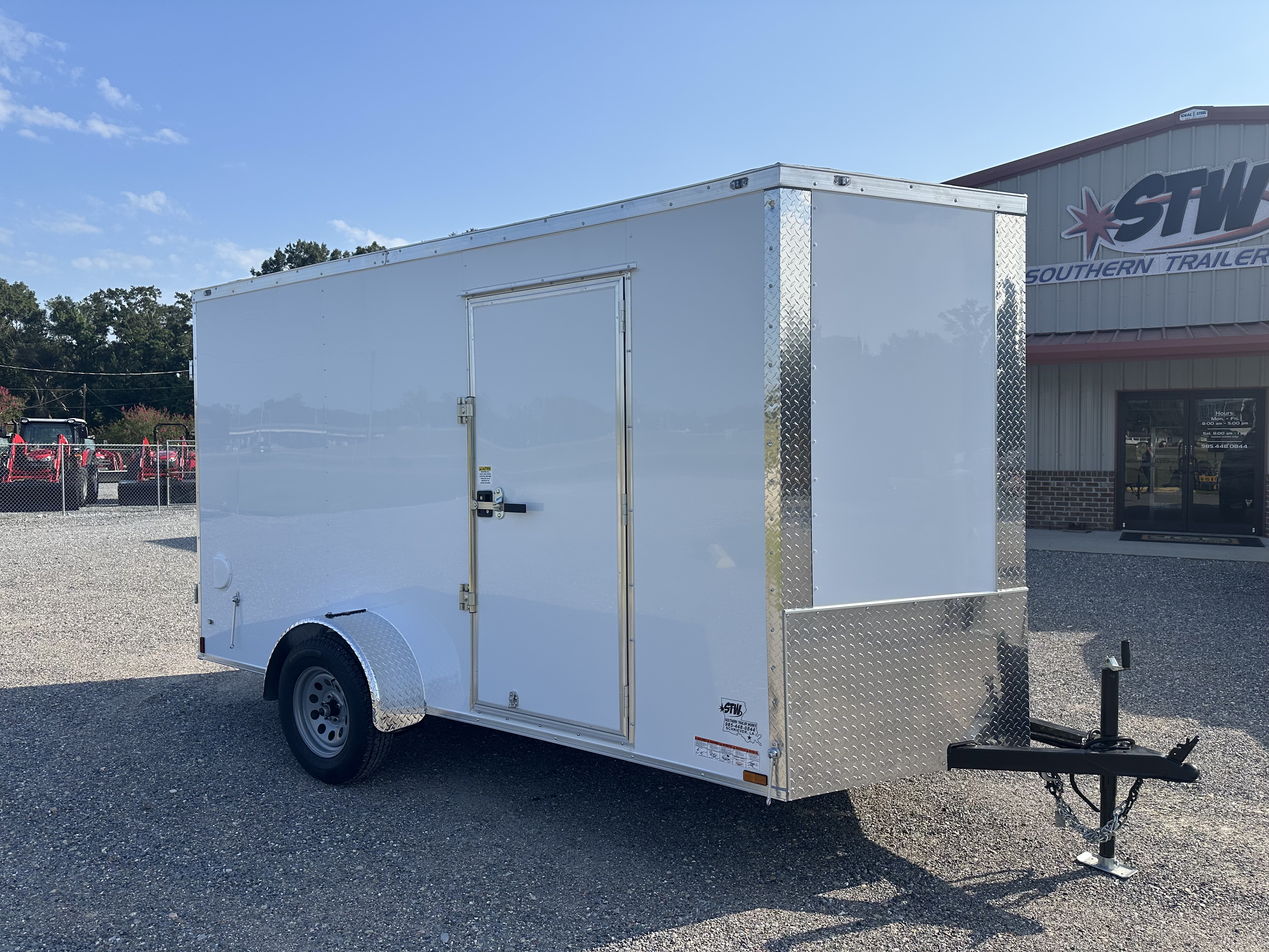 2027 Anvil Cargo Trailers ANV 6 x 12 White Core Alu Cargo Trailer