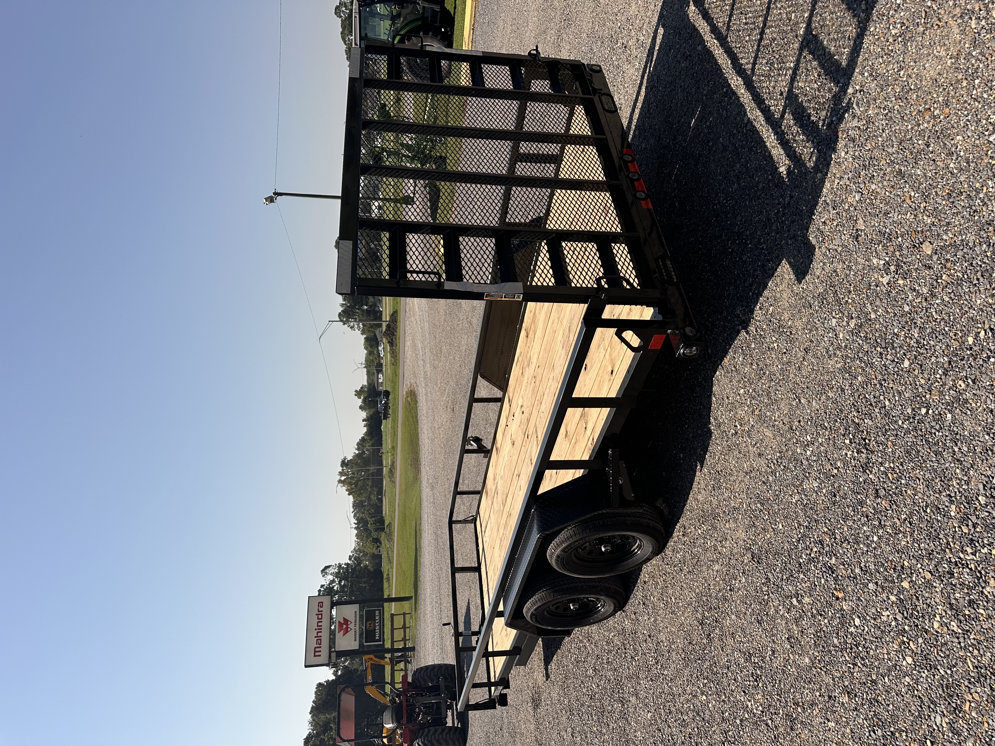 2026 Load Trail LOA UE7718032 Black Utility Trailer