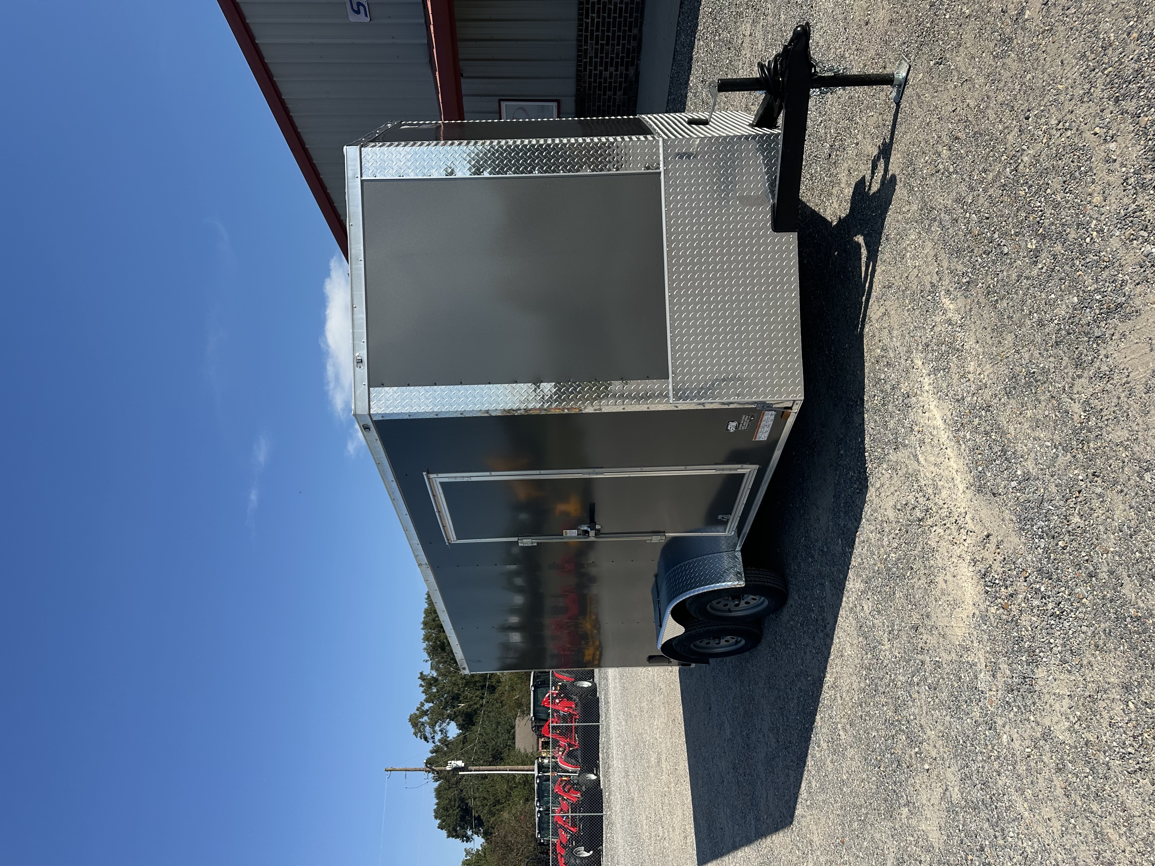 2027 Anvil Cargo Trailers ANV 7 x 14 Charcoal Cargo Trailer
