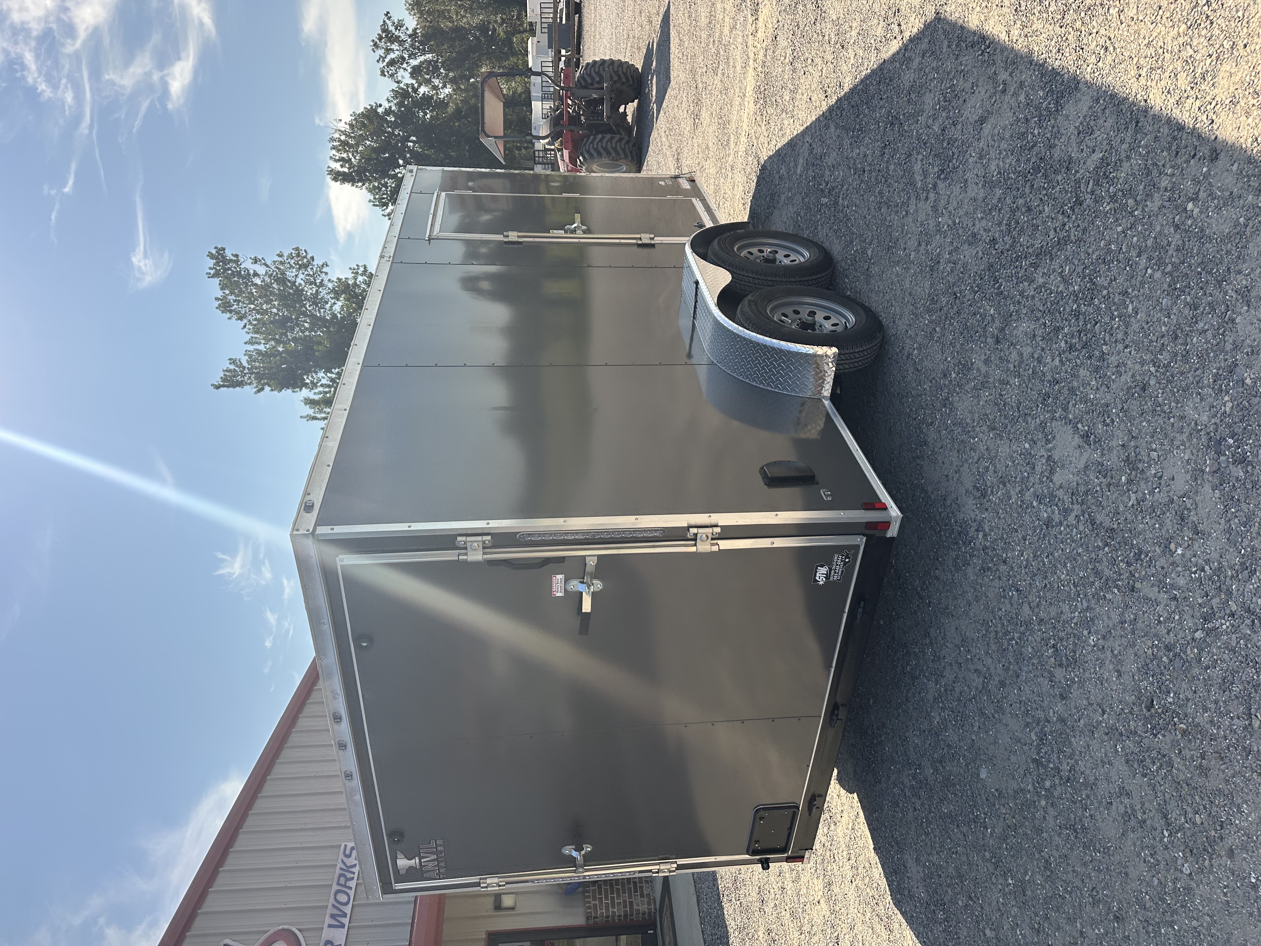 2027 Anvil Cargo Trailers ANV 7 x 14 Charcoal Cargo Trailer