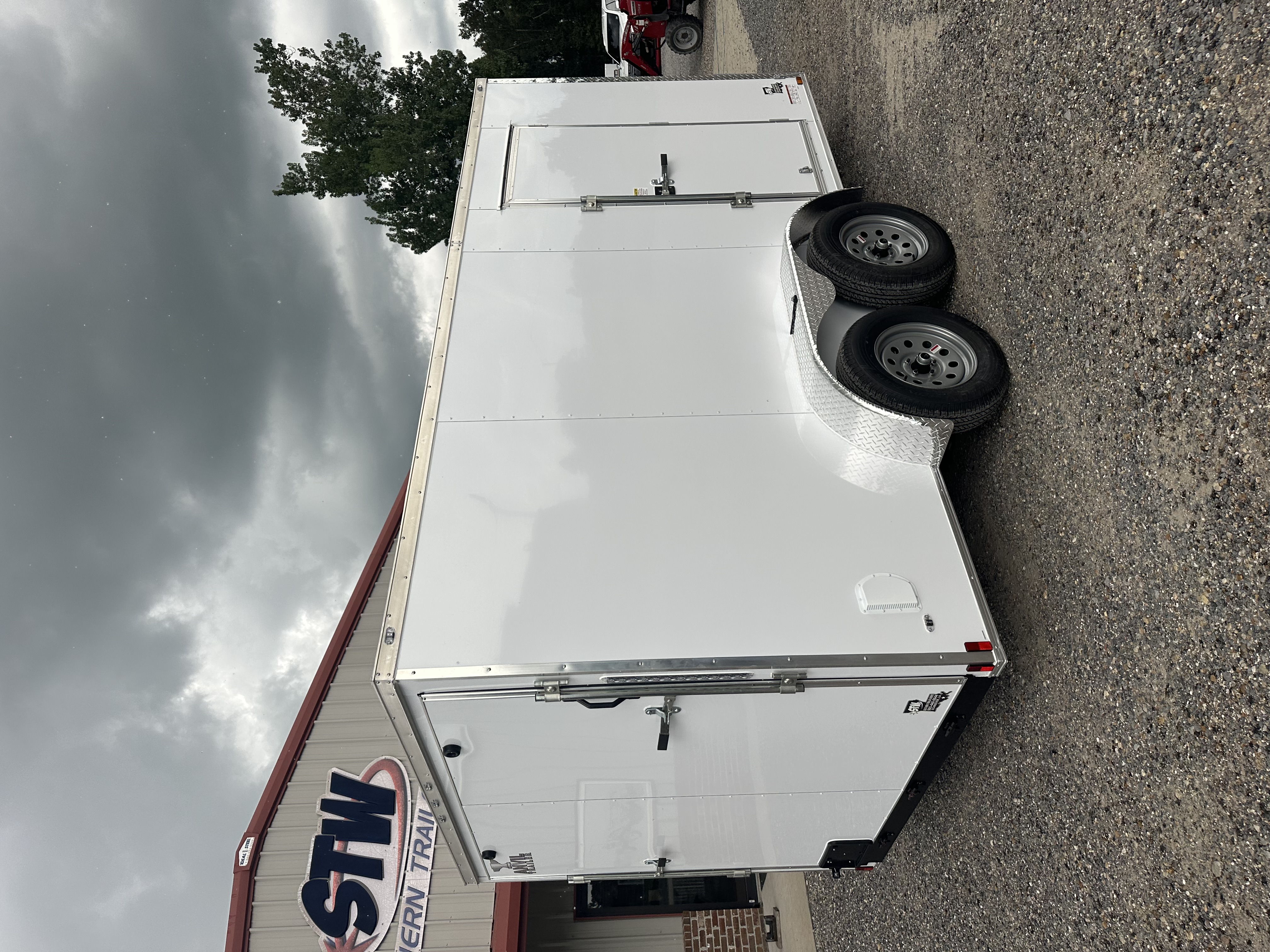 2027 Anvil Cargo Trailers 7 ft Wide Tandem Axle Cargo Trailer