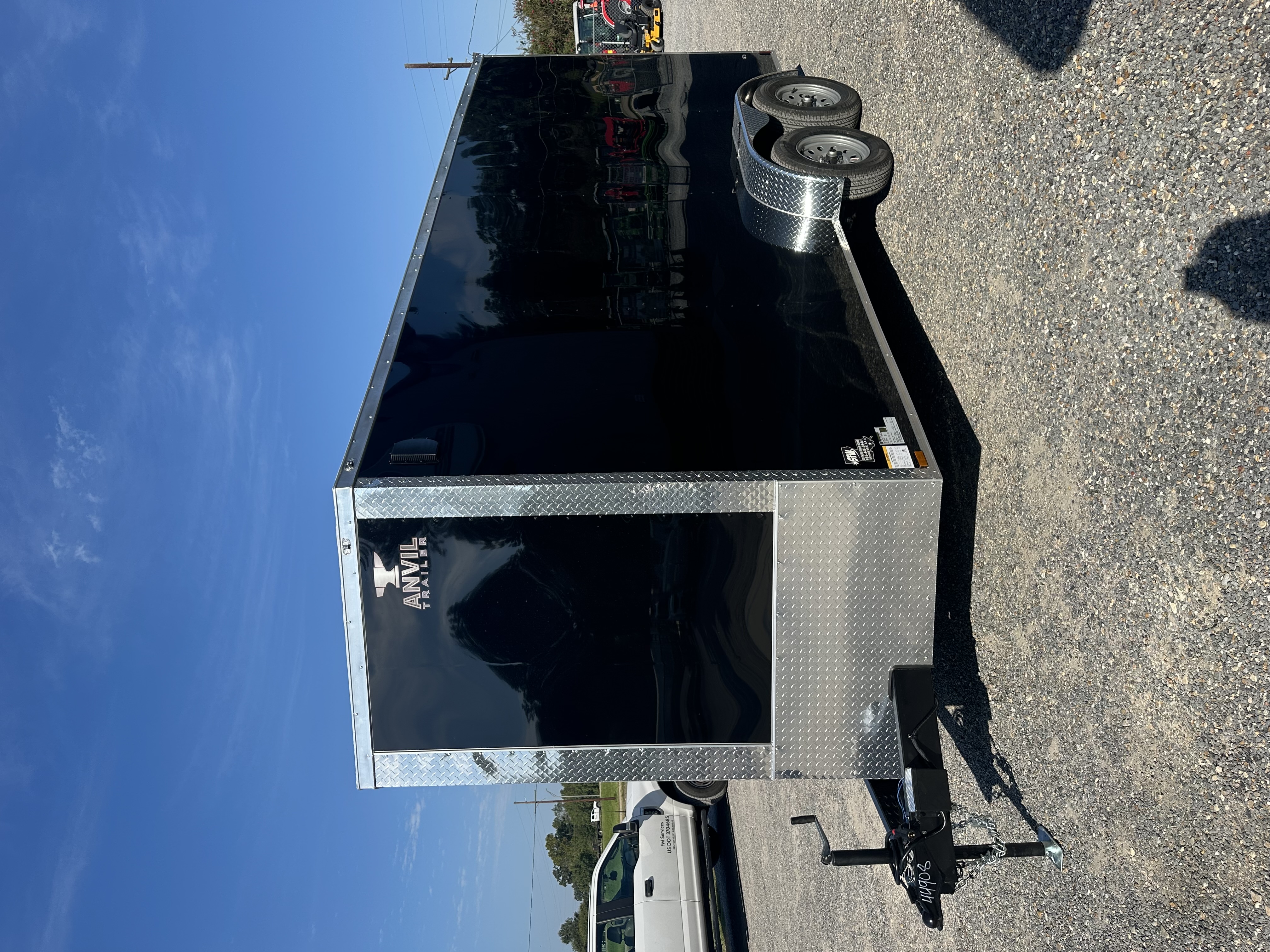 2027 Anvil Cargo Trailers ANV 7 x 16 Black Cargo Trailer
