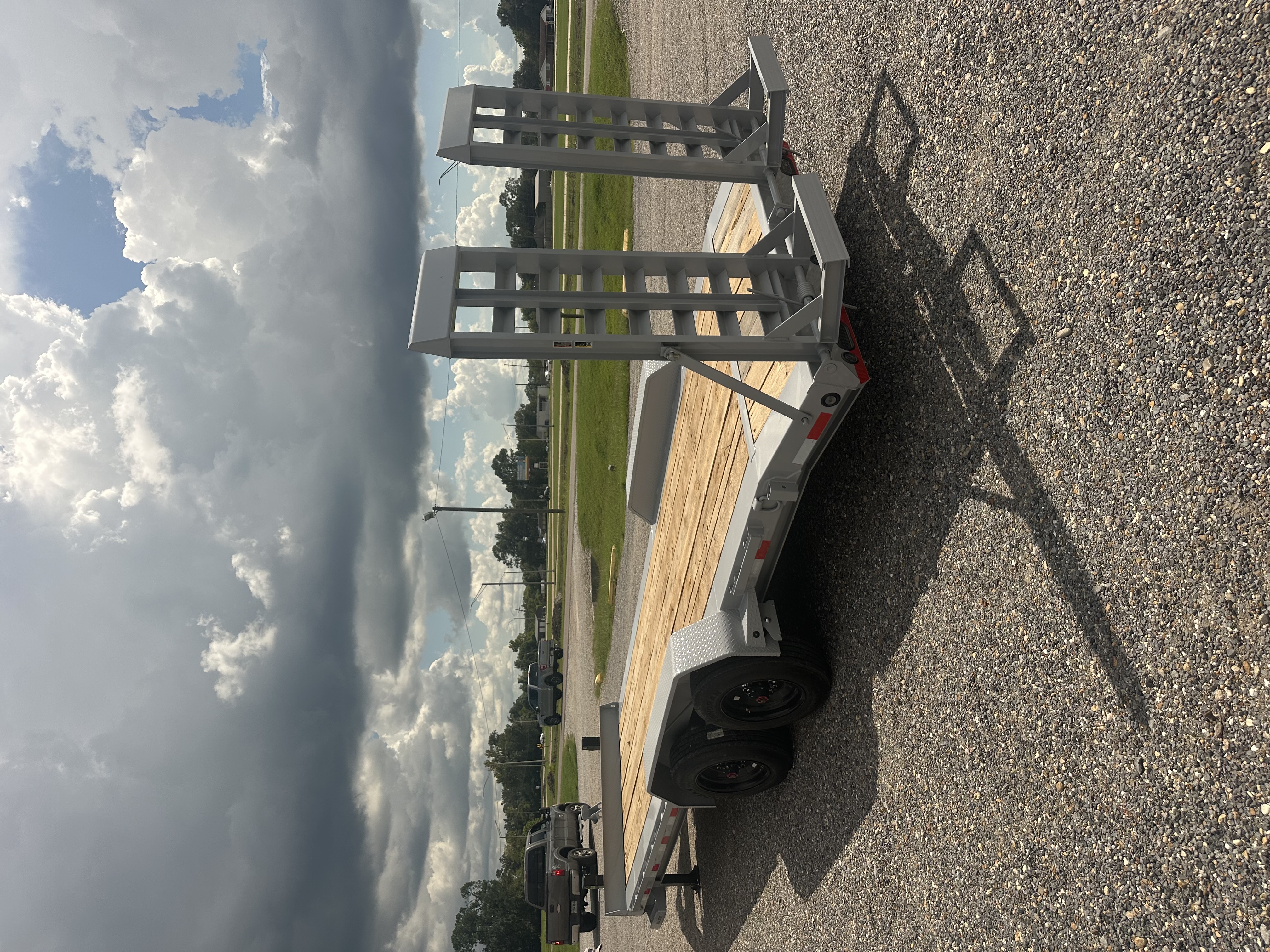 2027 Load Trail LOA EH8222102 Gray Equipment Trail