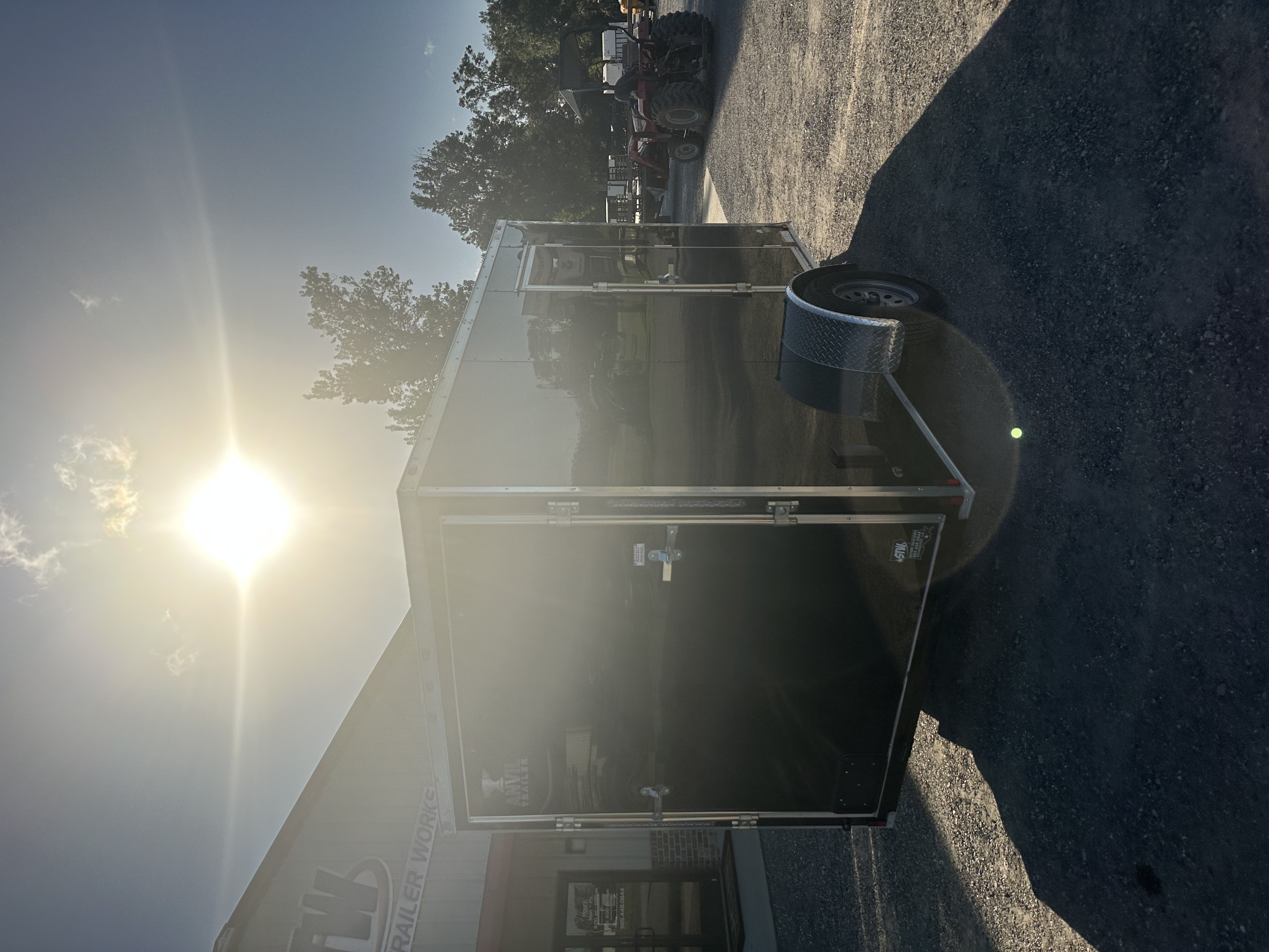 2027 Anvil Cargo Trailers ANV 6 x 12 Black Cargo Trailer