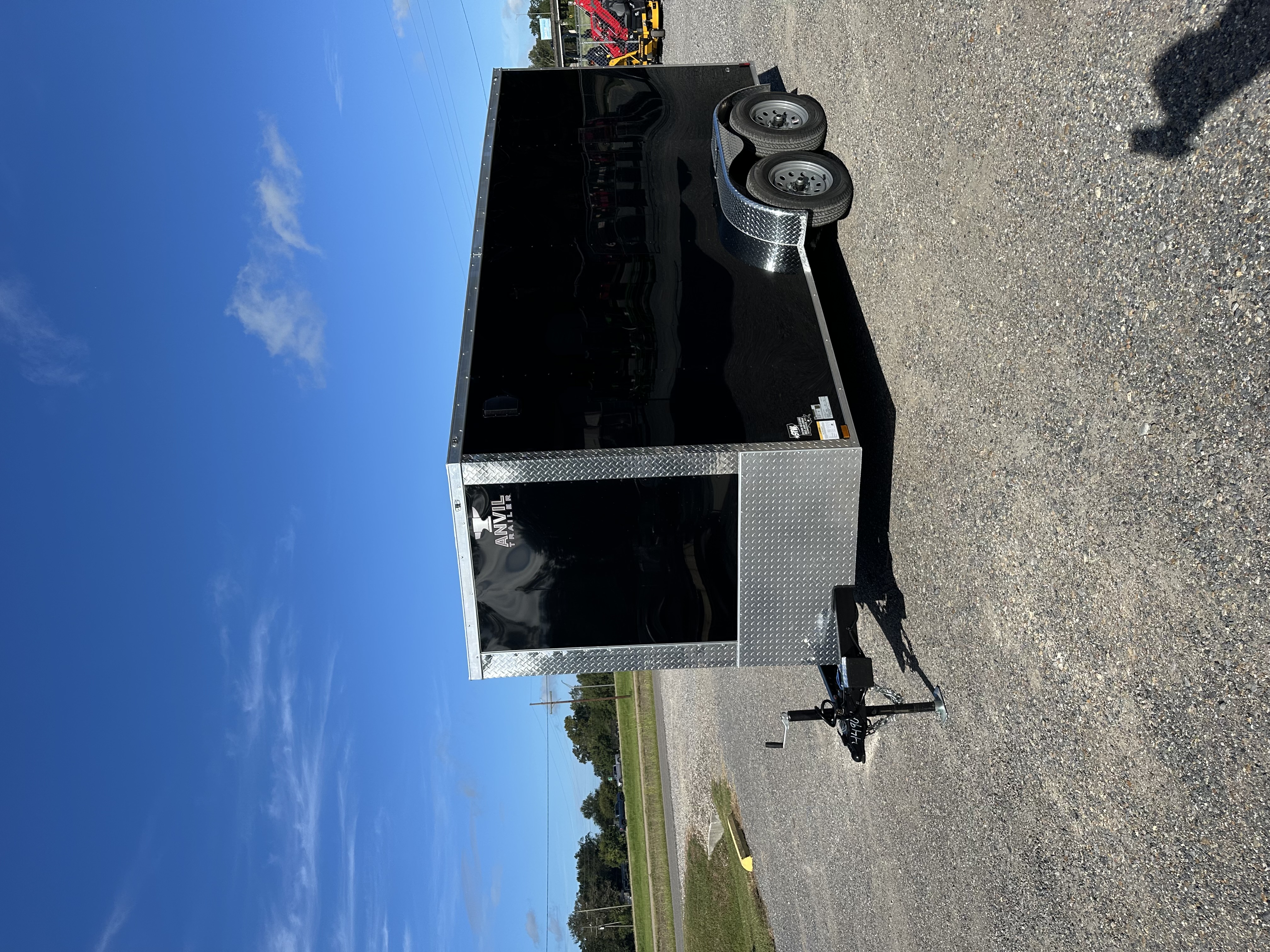 2027 Anvil Cargo Trailers ANV 7 x 14 Black Cargo Trailer