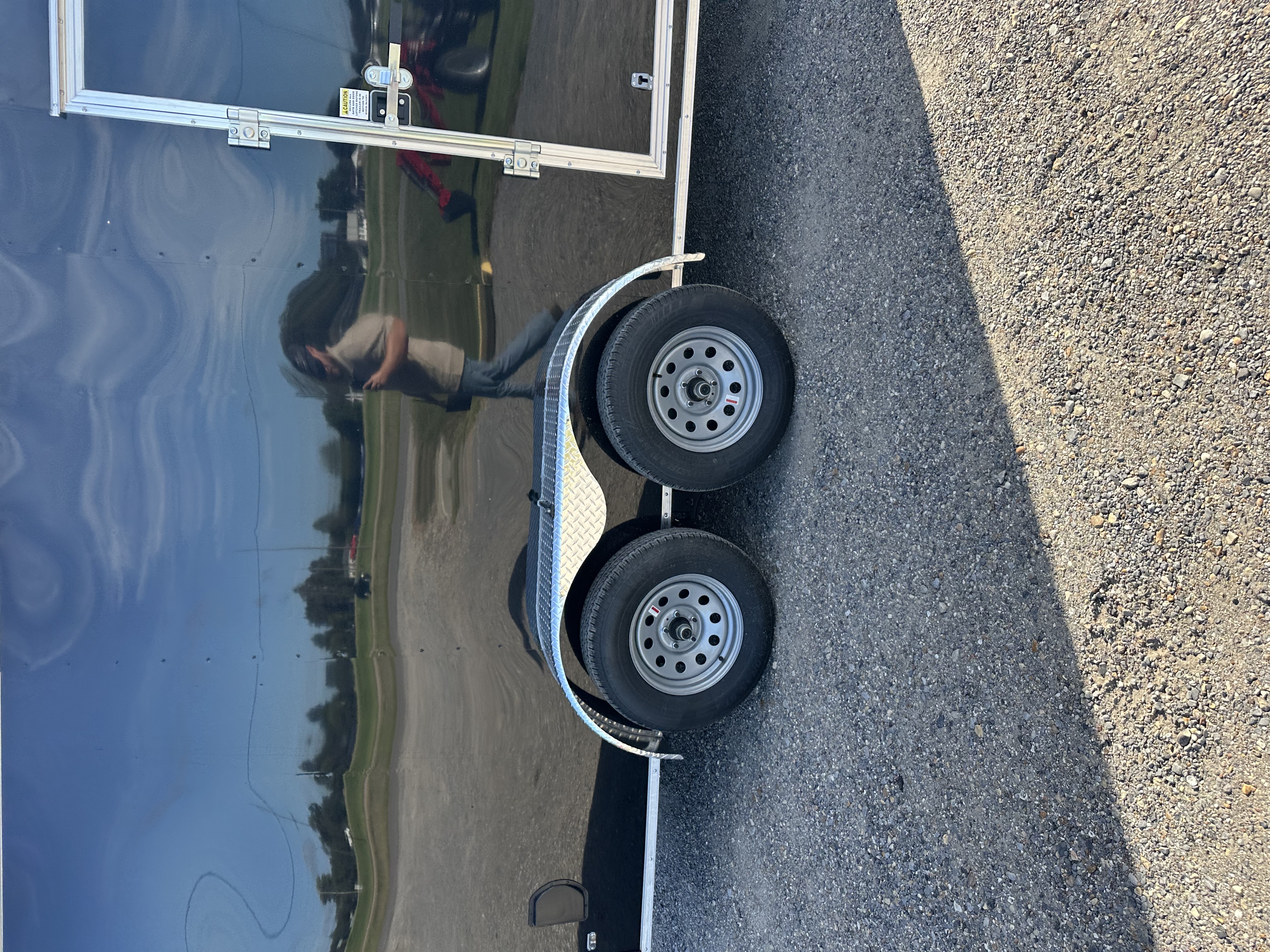 2027 Anvil Cargo Trailers ANV 7 x 14 Black Cargo Trailer