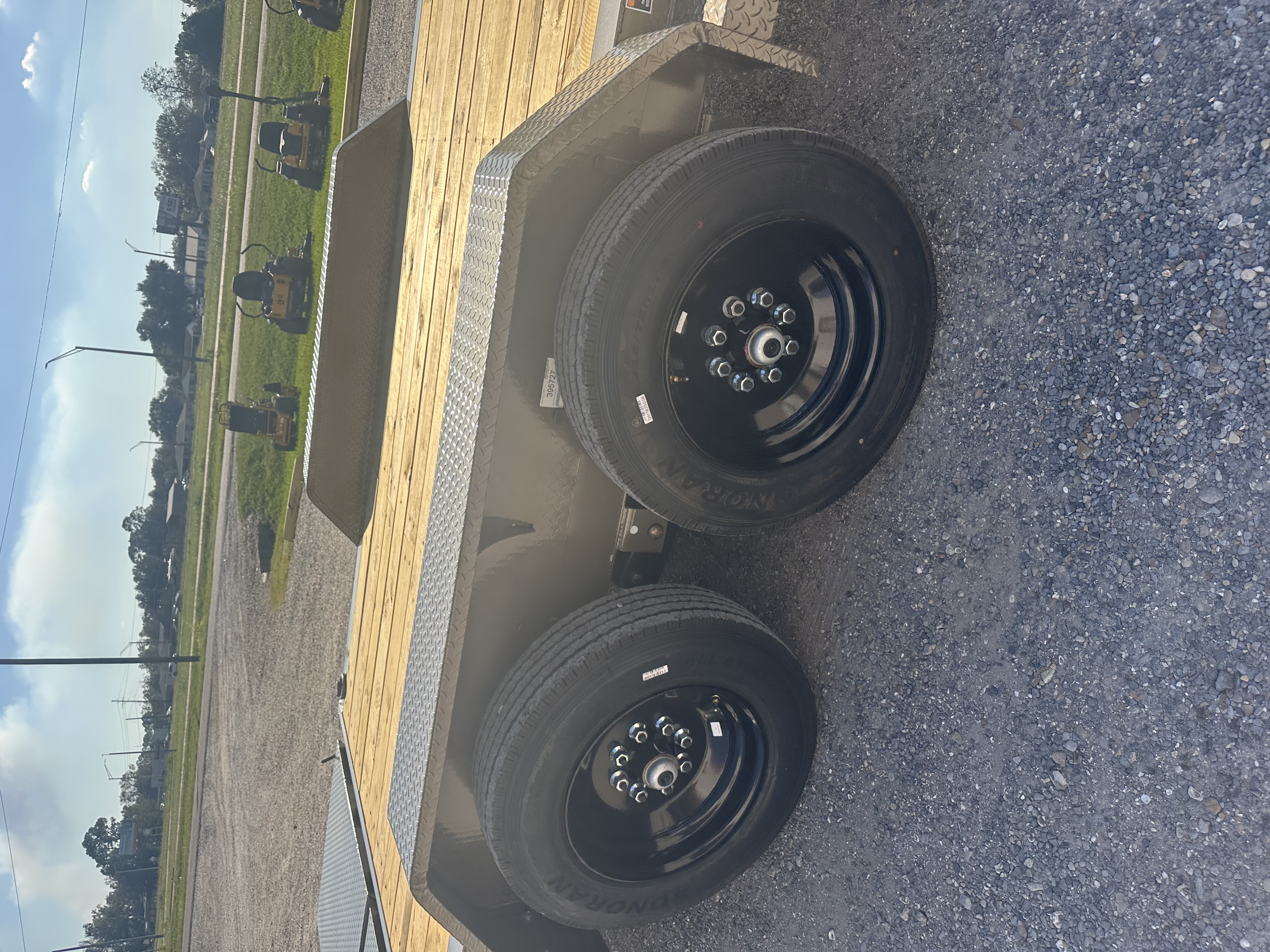 2027 Load Trail LOA CB8324082 W Metallic Equipment Trail