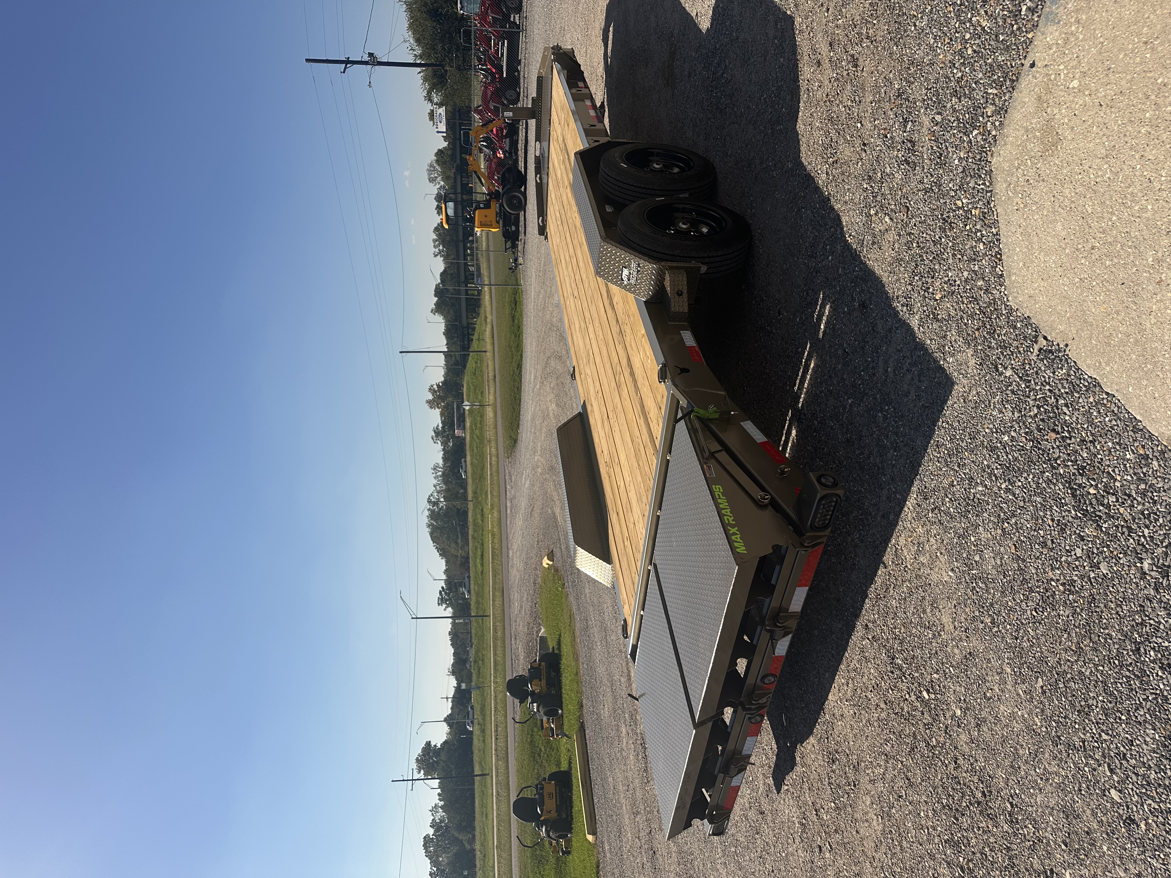 2027 Load Trail LOA CB8324082 W Metallic Equipment Trail