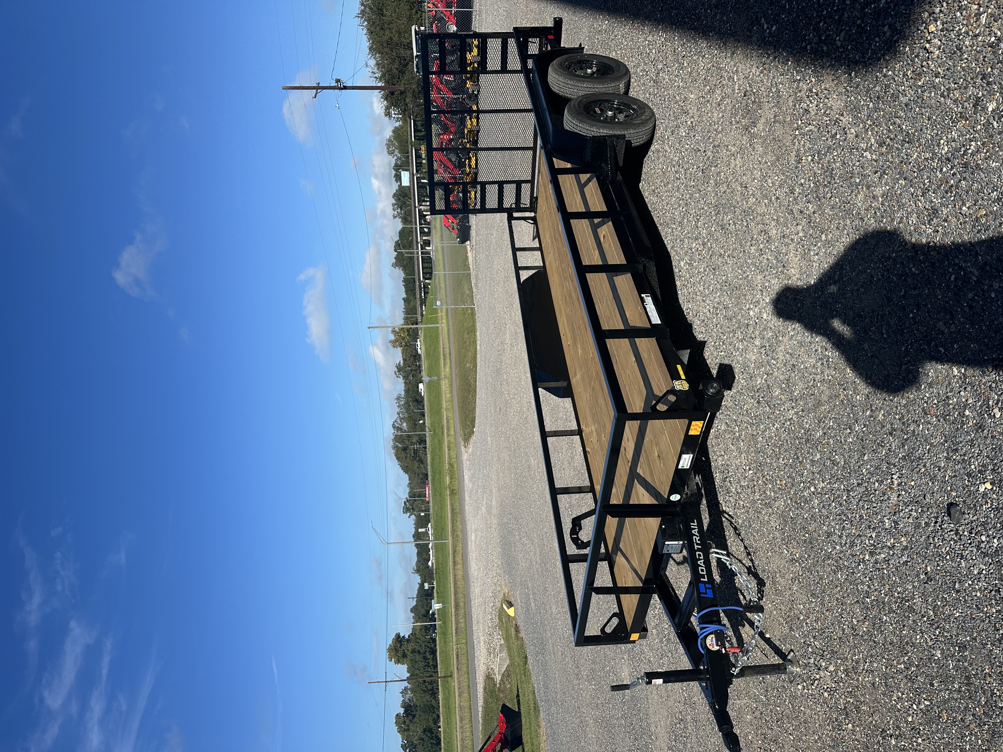 2027 Load Trail LOA UE8318032 Black Utility Trailer
