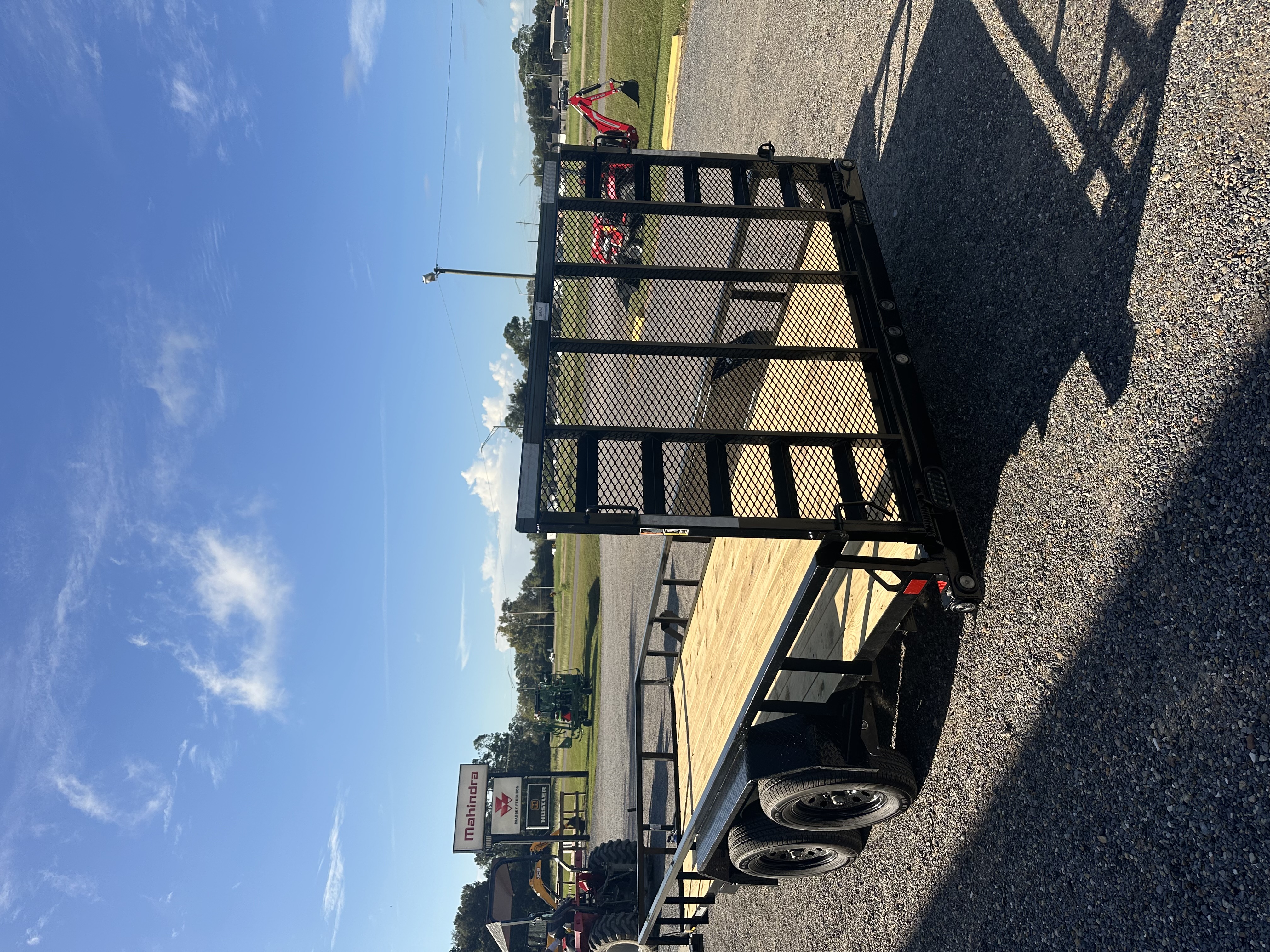 2027 Load Trail LOA UE8318032 Black Utility Trailer