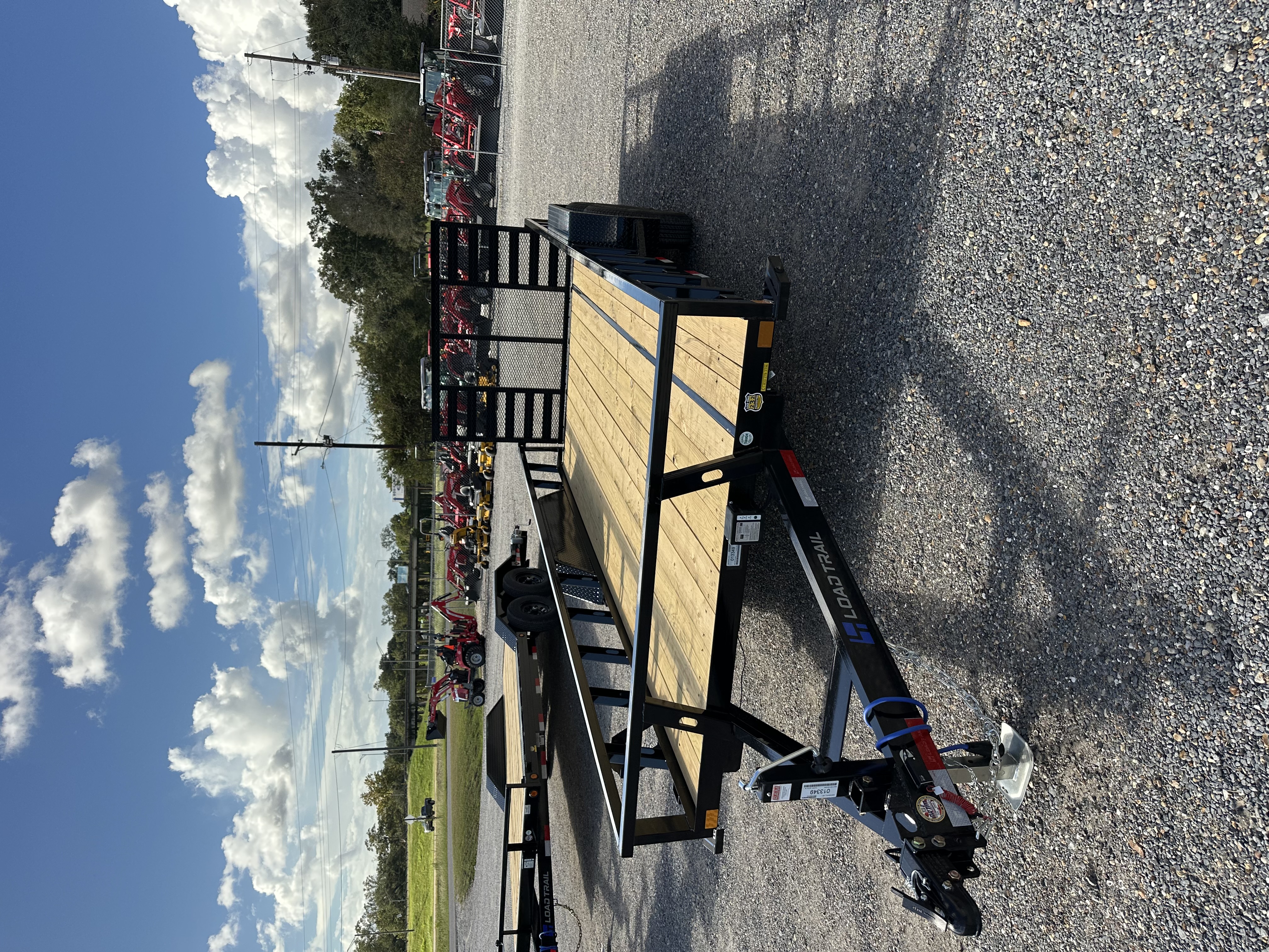 2027 Load Trail LOA UE8318052 Black Utility Trailer