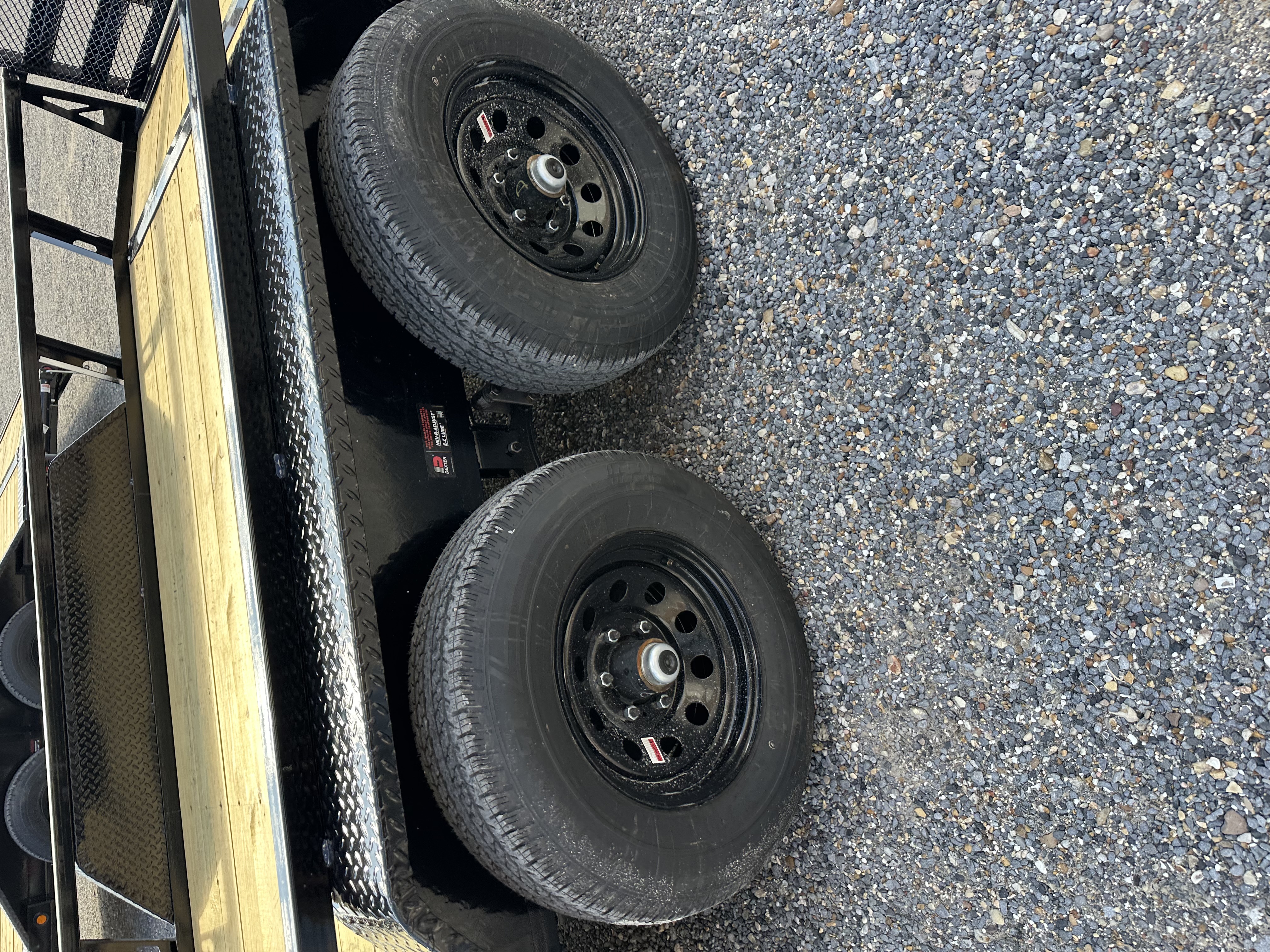 2027 Load Trail LOA UE8318052 Black Utility Trailer