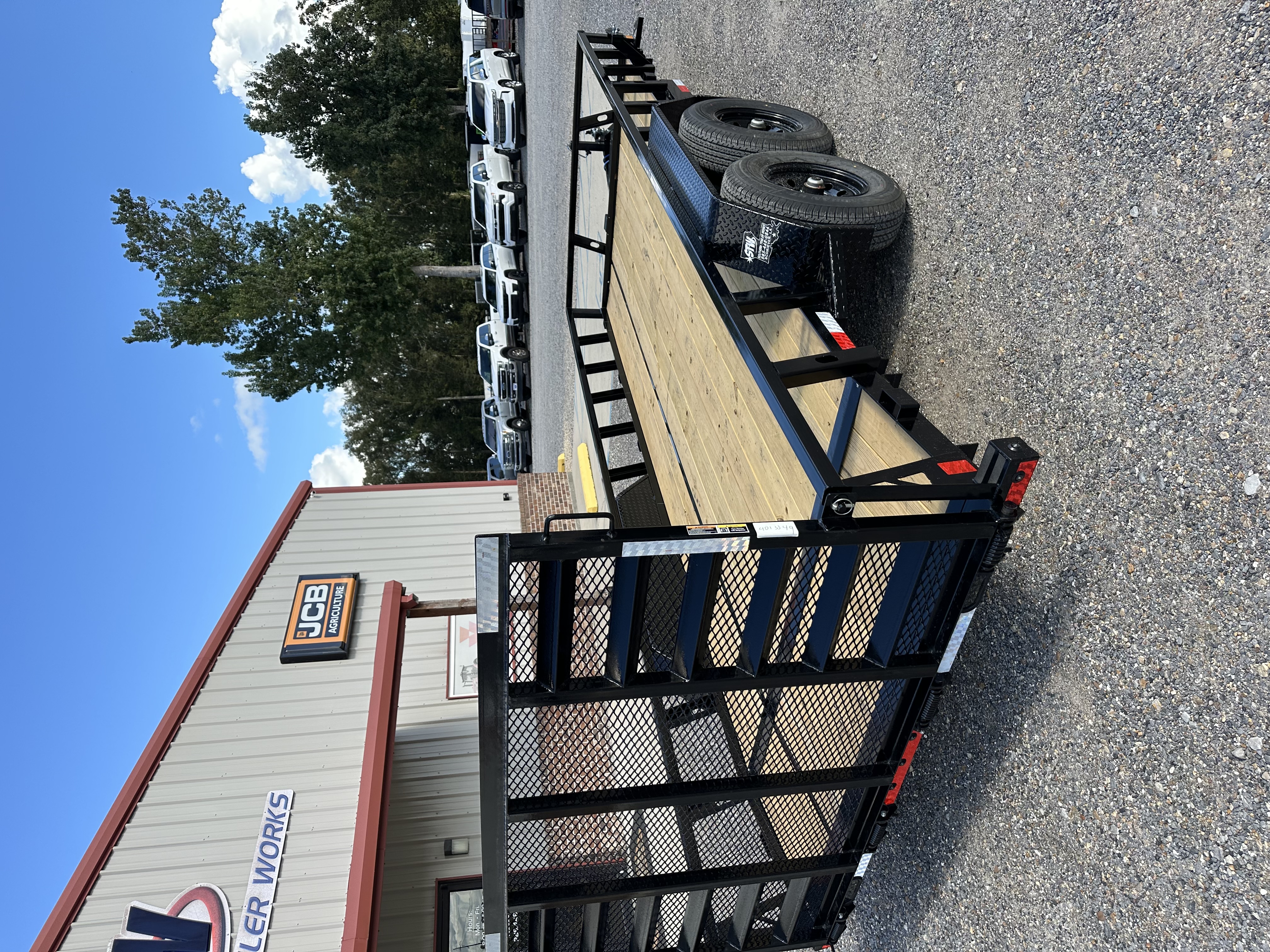2027 Load Trail LOA UE8318052 Black Utility Trailer
